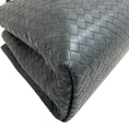 Load image into Gallery viewer, Bottega Veneta Grey Intrecciato Leather Two Way Bag