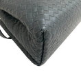 Load image into Gallery viewer, Bottega Veneta Grey Intrecciato Leather Two Way Bag