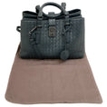 Load image into Gallery viewer, Bottega Veneta Grey Intrecciato Leather Two Way Bag