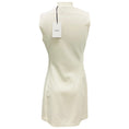 Load image into Gallery viewer, Coperni White Cut Out Wool Mini Dress