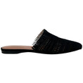 Load image into Gallery viewer, Alaia Black Suede Ciabattina Mules