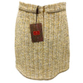 Load image into Gallery viewer, Etro Yellow Multi Tweed Mini Skirt