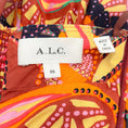 Load image into Gallery viewer, A.L.C. Rust Multi Adelle Halter Midi Dress