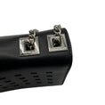 Load image into Gallery viewer, Anne Fontaine Black / White Grid Pattern Leather Mini Bag