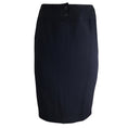 Load image into Gallery viewer, Chanel Black Vintage 1998 Wool Pencil Skirt