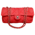 Load image into Gallery viewer, Chanel Coral Python Ultimate Stitch Bag