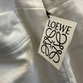 Load image into Gallery viewer, Loewe White Deconstructed Cotton Denim Skirt
