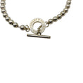 Load image into Gallery viewer, Tiffany & Co. Sterling Silver Mini Bead Ball Toggle Charm Bracelet