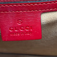 Load image into Gallery viewer, Gucci Red Calfskin Leather Medium Sylvie Two Way Top Handle Bag