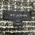 Load image into Gallery viewer, St. John Olive / Ivory Multi Tweed Jacket