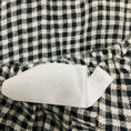 Load image into Gallery viewer, Zimmermann Black / White Gingham Check One Shoulder Linen Dress with Belt