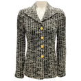 Load image into Gallery viewer, St. John Olive / Ivory Multi Tweed Jacket