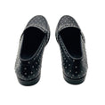 Load image into Gallery viewer, Tory Burch Black / Silver Studded Classic Leather Loafers