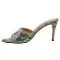 Load image into Gallery viewer, L'Agence Multi Floral Lolita Pointed Toe Slide Sandals