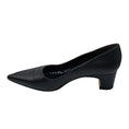 Load image into Gallery viewer, Manolo Blahnik Dark Brown Leather Low Heel Pumps