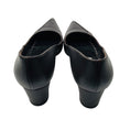 Load image into Gallery viewer, Manolo Blahnik Dark Brown Leather Low Heel Pumps
