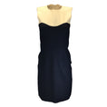 Load image into Gallery viewer, Michael Kors Black / Nude Fitted Silk Knit Sheath Dress

