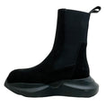 Load image into Gallery viewer, Rick Owens Black Suede Geth Beatle Booties