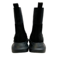 Load image into Gallery viewer, Rick Owens Black Suede Geth Beatle Booties