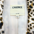 Load image into Gallery viewer, L'Agence Leopard Print Silk Taryn Double Breasted Blazer