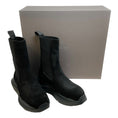 Load image into Gallery viewer, Rick Owens Black Suede Geth Beatle Booties