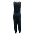 Load image into Gallery viewer, Stella McCartney Charcoal Grey Wool Knit Sleeveless Drawstring Jumpsuit