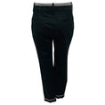 Load image into Gallery viewer, Peserico Black / Grey Trimmed Cotton Pants