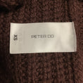 Load image into Gallery viewer, Peter Do Brown High Low Wool Knit Turtleneck Sweater
