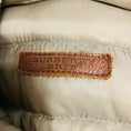 Load image into Gallery viewer, Burberry Brit Pale Fawn Reversible Merino Wool Cable Knit and Nylon Zip Front Padded Vest