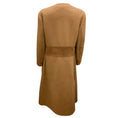 Load image into Gallery viewer, Akris Brown / Black Suede Trimmed Cashmere Coat
