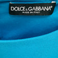 Load image into Gallery viewer, Dolce & Gabbana Turquoise Sleeveless Mini Cocktail Dress