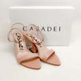 Load image into Gallery viewer, Casadei Blush Pink Elodie Minorca Sandals
