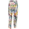 Load image into Gallery viewer, Stella McCartney White Multi Floral Print Joggers
