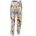 Load image into Gallery viewer, Stella McCartney White Multi Floral Print Joggers