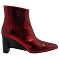 Load image into Gallery viewer, Zero + Maria Cornejo Red Shimmer Suede Boots