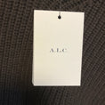 Load image into Gallery viewer, A.L.C. Brown Lennox Embellished Merino Wool Knit Sweater