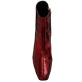 Load image into Gallery viewer, Zero + Maria Cornejo Red Shimmer Suede Boots