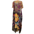 Load image into Gallery viewer, Camilla Multicolored Embellished Printed Silk Maxi Dress
