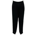 Load image into Gallery viewer, Michael Kors Collection Black Metallic Stretch Viscose Joggers