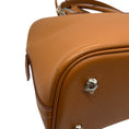 Load image into Gallery viewer, Hermes Toffee / Teal Epsom Tressage 1923 Bolide 30 Handbag