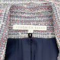 Load image into Gallery viewer, Veronica Beard Navy / Whire / Red Tweed Dickey Jacket