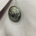 Load image into Gallery viewer, Balmain Lilac / Lilas Double Breasted Wool Jacket with Silver Buttons