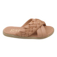 Load image into Gallery viewer, Pedro Garcia Beige Prali Woven Braided Leather Slide Sandals
