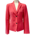 Load image into Gallery viewer, Akris Punto Pink Wool / Cashmere Blazer with Adjustable Waist
