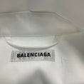 Load image into Gallery viewer, Balenciaga White 2018 BB Logo Embroidered Oversized Button-down Shirt