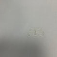 Load image into Gallery viewer, Balenciaga White 2018 BB Logo Embroidered Oversized Button-down Shirt