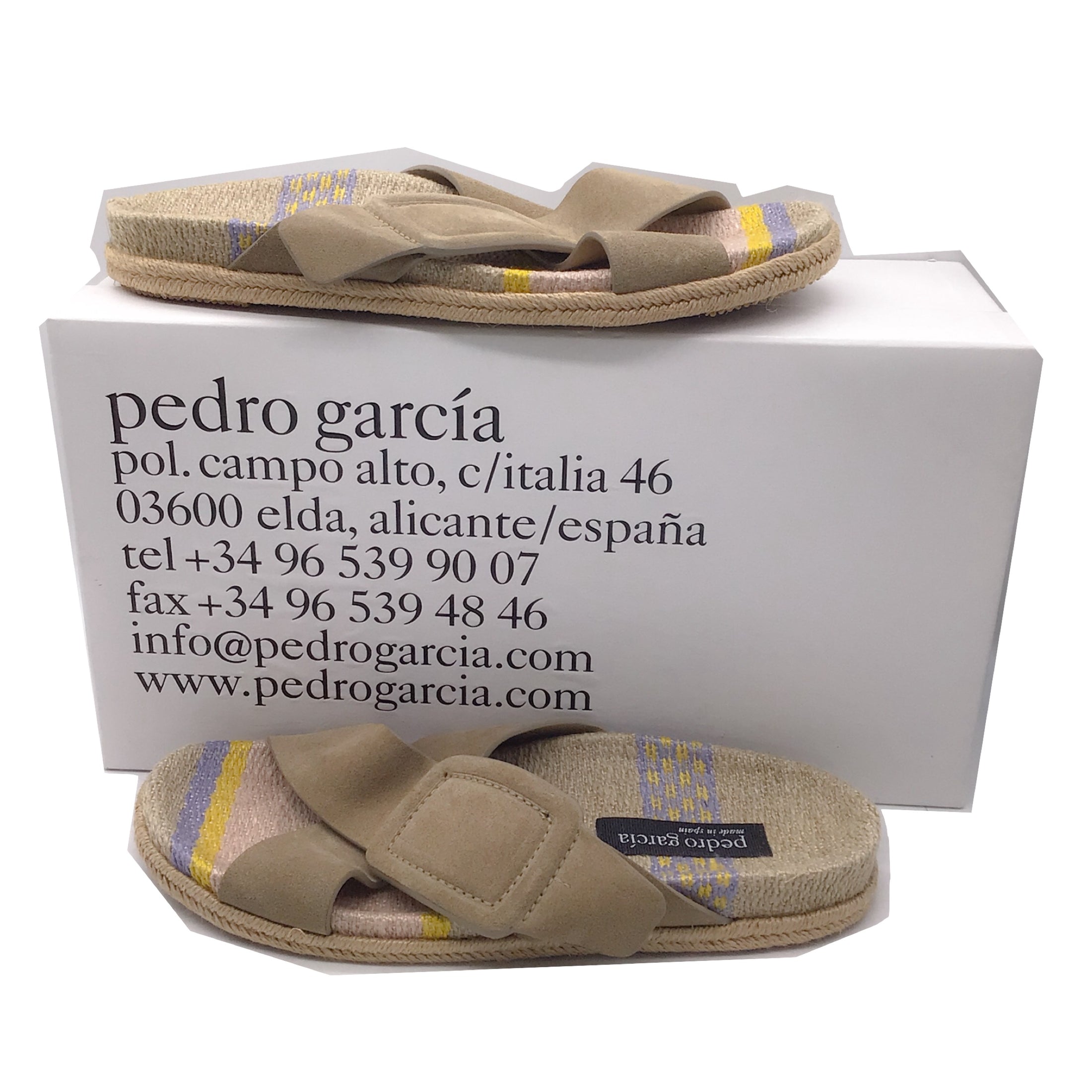 Pedro Garcia Oak Castoro Arizona Albina Slide Sandals