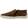 Load image into Gallery viewer, Rag & Bone Black / Brown Knit Printed Slip On Sneakers