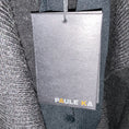 Load image into Gallery viewer, Paule Ka Charcoal Grey Cropped Wool Knit Cardigan Sweater