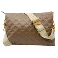 Load image into Gallery viewer, Louis Vuitton Taupe Monogram Embossed Leather Coussin Handbag